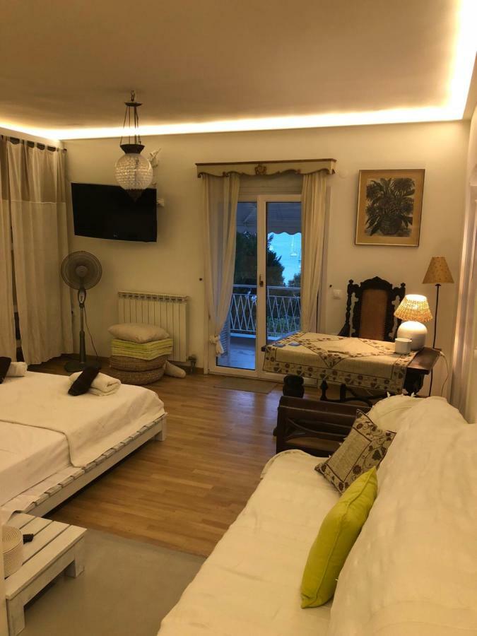 Classy Lux Apt W/ Sea View, Garden, Parking Corfu  Exterior photo