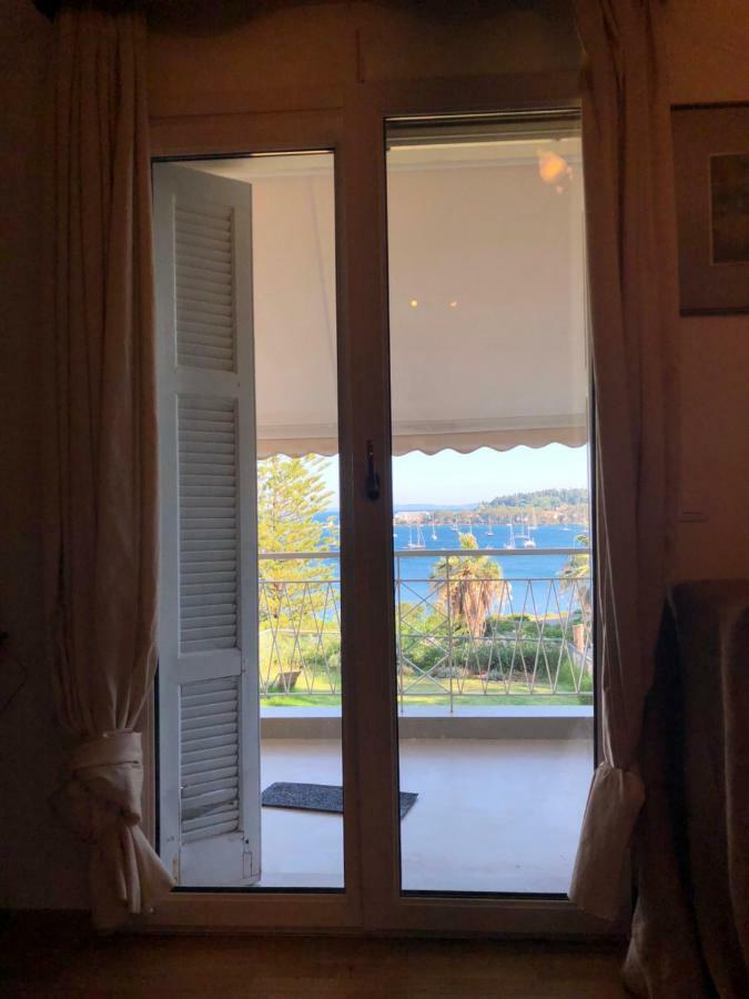 Classy Lux Apt W/ Sea View, Garden, Parking Corfu  Exterior photo