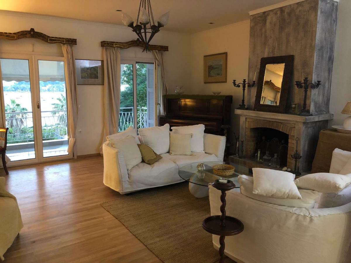 Classy Lux Apt W/ Sea View, Garden, Parking Corfu  Exterior photo